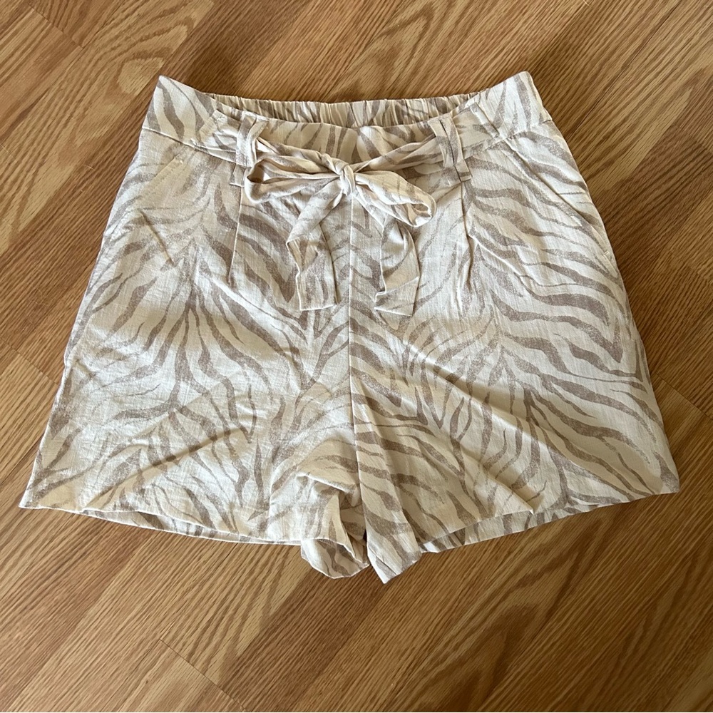 Carolina Belle Animal Print Shorts